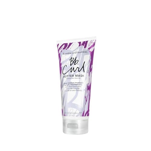 Image of Bumble and bumble. Curl Butter Hair Mask | For a Deep Moisture Treatment | Anti Frizz + Color Safe | Coily, Curly, Wavy | With Jojaba Oil, Avocado Oil + Coconut Oil | Standard Size, 200 ml