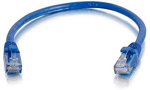 Image of C2G 1m Cat6 Booted Unshielded (UTP) Network Patch Cable - Blue