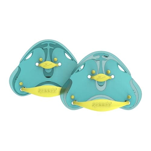 Image of Speedo Unisex-Adult Biofuse Finger Paddle | Training Aid | Swim Fitness Training Aids, BLUE, One Size