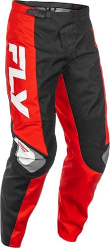 Image of Fly Racing Men's F-16 Pants (Black/Red/White, US 32)