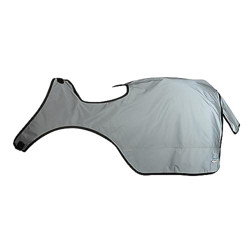 Image of WeatherBeeta Reflective Wrap Around Exercise Sheet, Silver/Black, Extra Large