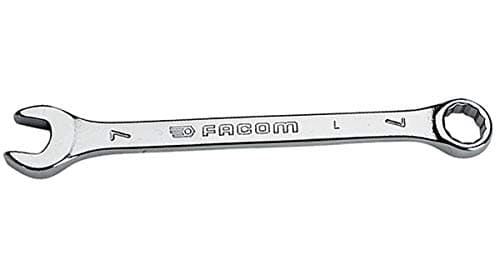 Image of Facom 39.9 9Mm Short Reach Combination Spanner 12 Point Ogv Profile Metric