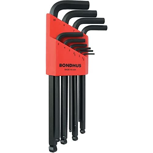 Image of Bondhus, BLX10MM BALLEND HEX Key Set, 1.5MM-10MM, 10990