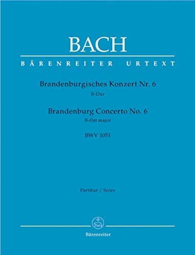 Image of Johann Sebastian Bach-Brandenburg Concerto No.6 In B-Flat BWV 1051-Part