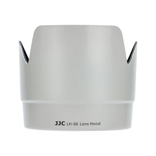 Image of JJC White Shade Reversible Tulip Flower Hood for Canon EF 70-200mm f/2.8L IS USM Lens – Replaces Canon ET-86