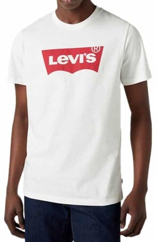Image of Levi's Men's Graphic Set-In Neck T-Shirt, White, M