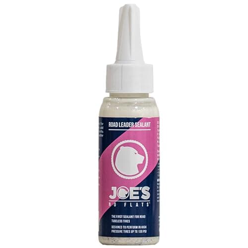 Image of JOE'S NO FLATS Road Leader Sealant – High-Pressure Tubeless and Inner Tube Puncture Sealant for Road and Gravel Bikes - Lightweight, Ammonia-Free, Fast-Acting Formula