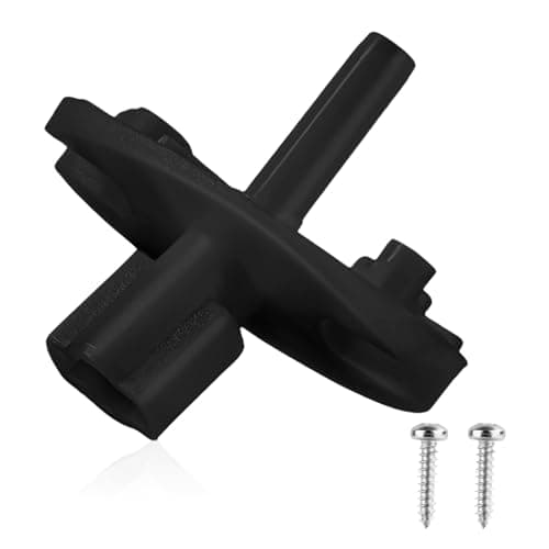Image of Mobile Connector Replacement, Toy Bar Conversion Attachment Mobile Attachment Connector Piece Replacement Parts for 4moms Mamaroo Swing Accessories for Model 1037 Toy Stand, Black