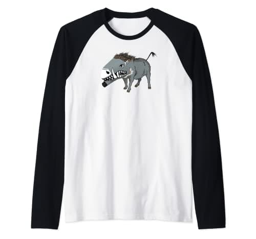 Image of A-10 Warthog USA Fighter Jet Tank Buster A-10 Thunderbolt Raglan Baseball Tee