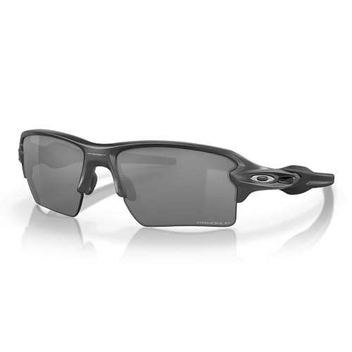 Image of Oakley Unisex Adults’ Oo9188 Flak 2.0 Xl Sunglasses, Steel, 59