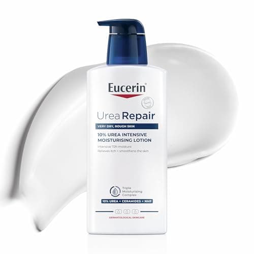 Image of Eucerin UreaRepair Plus Body Lotion 10% Urea 400ml, Intensive 48H Dry Skin Relief Body Cream for Dry and Rough Skin, Moisturising Skincare with Urea and Ceramides, Medical Skincare