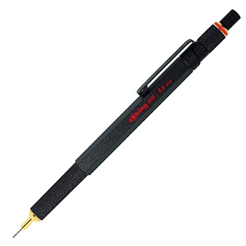 Image of rOtring 800 Mechanical Pencil | 0.5 mm | Black Metal Barrel