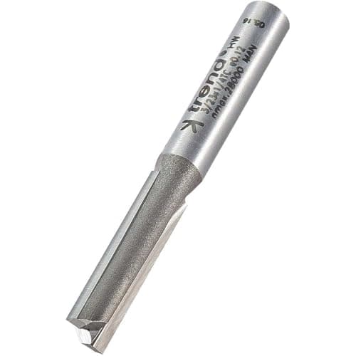 Image of Trend Professional Straight Two Flute Router Cutter, 1/4 Inch Shank, 6.5mm Cut Diameter, Tungsten Carbide Tipped, 3/23X1/4TC