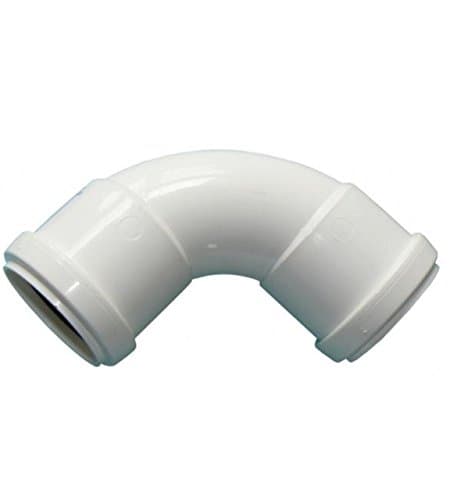 Image of FloPlast Push-Fit Waste 92.5° Bend 40mm White | Home Standard