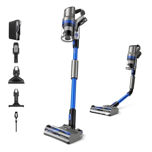 Image of Vax HomePro Pet and Car Cordless Stick Vacuum Cleaner, Powerful, Bagless Handheld, up to 45 Minutes Runtime, Home Tool Attachments, Battery, Charger, 360W, 3.56kg, Graphite/Blue, CLSV-HPKC
