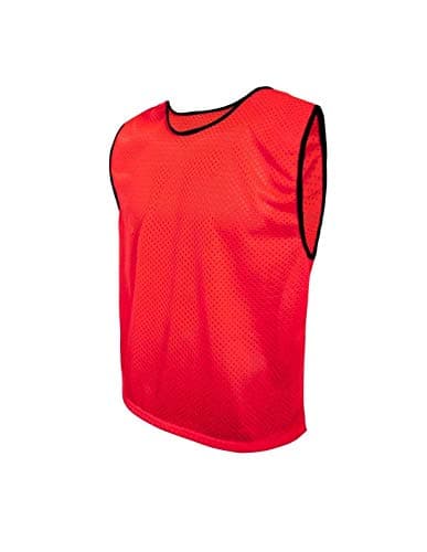 Image of SPORTSBIBS football bib for children and adults, marker shirt/training t-shirt, without logo, team game jersey, marking shirt men ladies seniors juniors kids, 8 colours