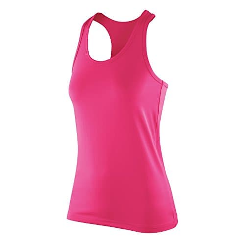 Image of Spiro Womens/Ladies Impact Softex Sleeveless Fitness Vest Top (XL) (Candy)