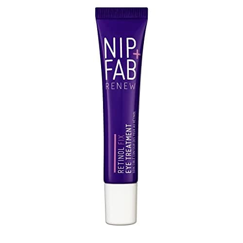 Image of NIP + FAB Retinol Fix Eye Treatment – Anti-Ageing Eye Cream with Time-Released Retinol, Vitamin C and Peptides for Dark Circles, Fine Lines, Wrinkles and Puffiness, Vegan, 15ml