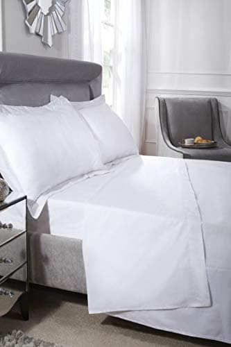 Image of Emma Barclay 400 Thread Count Cotton - Extra Deep Fitted Sheet in White - Super King