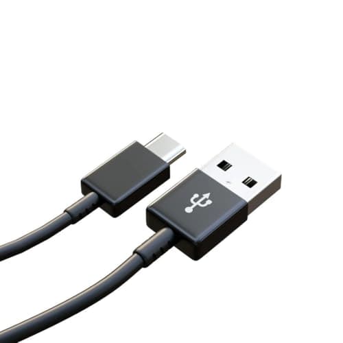 Image of Lockmingle USB-C to USB 2.0 Connection Cable 100cm Fast Charge up to 3 A Charging Cable and Data Cable USB 3.1 Type C Male to USB 2.0 Type A Male Black Length 100 cm