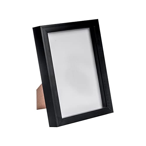 Image of Nicola Spring 3D Shadow Box Photo Frame - A5 (6 x 8") - 3D Photo Frame Picture Frame Memory Box Display Case for Photos, Memorabilia, Artworks, Crafts, Decoration, A5(6x8inch) Black