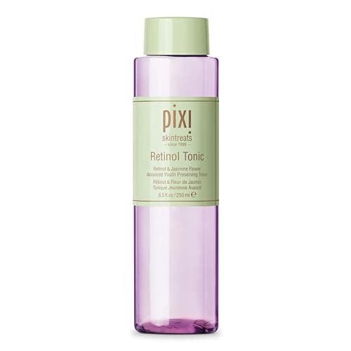 Image of Pixi Retinol Tonic, Smoothing & Firming Facial Toner, Enhanced with Peptides to Boost Collagen Production, Alcohol-Free Daily Rejuvenating Toner, 250 Ml 8.5 Fl Oz