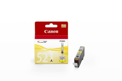 Image of Canon CLI-521 Y Yellow Ink Cartridge – Yellow Ink Cartridge (Pixma IP/MP/MX/Pro, Inkjet, 1 x)