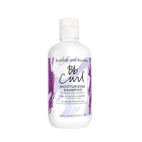 Image of Bumble and bumble. Curl Moisturizing Shampoo | For Moisturized Curls | Frizz Control + Color Safe | Coily, Curly, Wavy | With Jojaba, Avocado + Coconut Oil | Standard Size, 250 ml