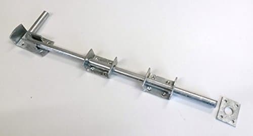 Image of Garage Door Gate Drop Bolt Door Bolt 457mm (18") Galvanised