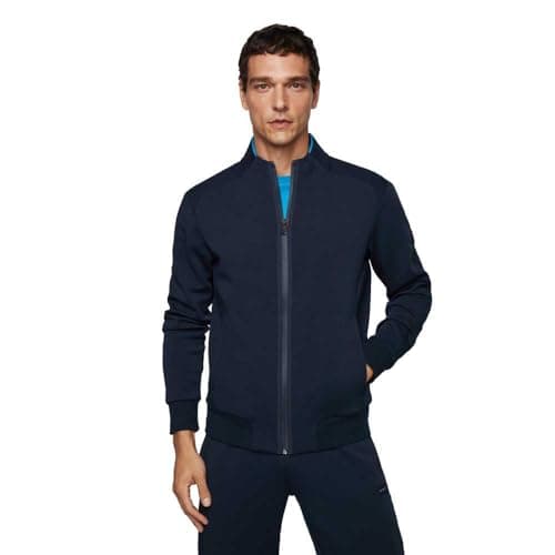 Image of Hackett London Men's Altea Slipon Sweatshirt, Blue (Navy), L