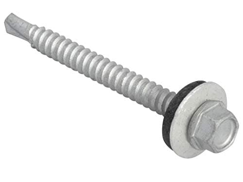 Image of TechFast Light Duty Sheet to Steel Roofing Screws | 5.5 x 57mm | Elementech | Bag 50