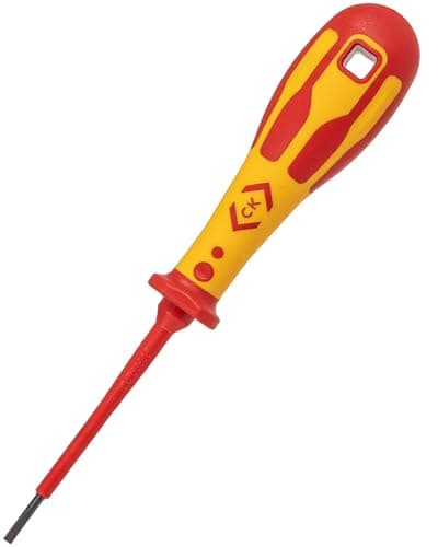 Image of C.K 49144 Dextro VDE Slotted Screwdriver 2.5mm x 75mm