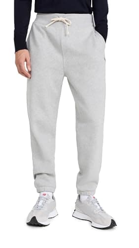 Image of POLO RALPH LAUREN Men's Ralph Lauren Fleece Pant Athletic Pants, Andover Heather, M