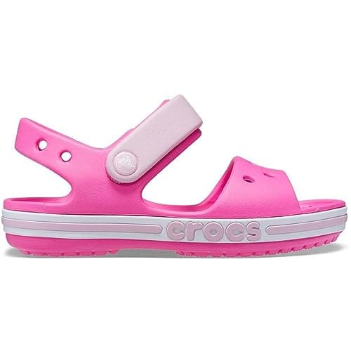 Image of Crocs Bayaband Sandal K, Electric Pink, J2 UK