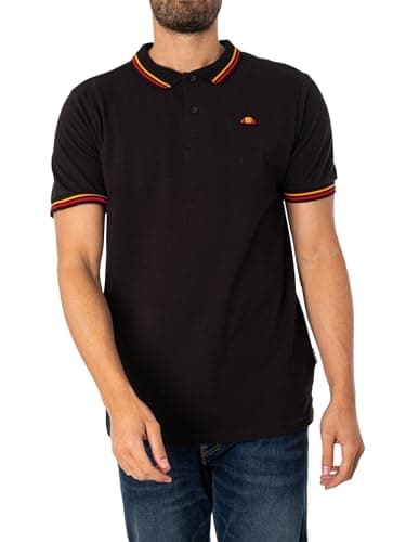 Image of ellesse Men's Rooks T Shirt, Black, L UK