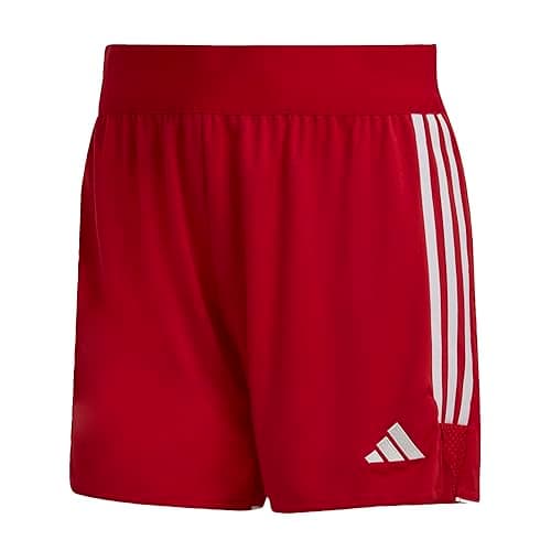 Image of adidas Women's Tiro 23 Shorts, Team Power Red/White, L