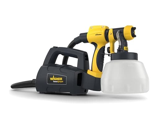 Image of WAGNER Fence & Decking Paint Sprayer for Fences, Sheds, decking or Garden Furniture, Covers 5 m² in 9 min, 1400 ml Capacity, 460 W, 1.8 m Hose