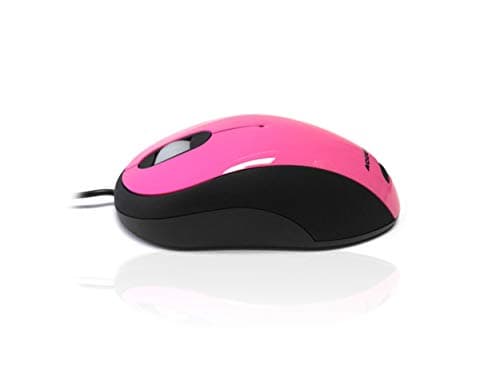 Image of Accuratus Image Pink - USB Full Size Computer Mouse with Glossy Finish