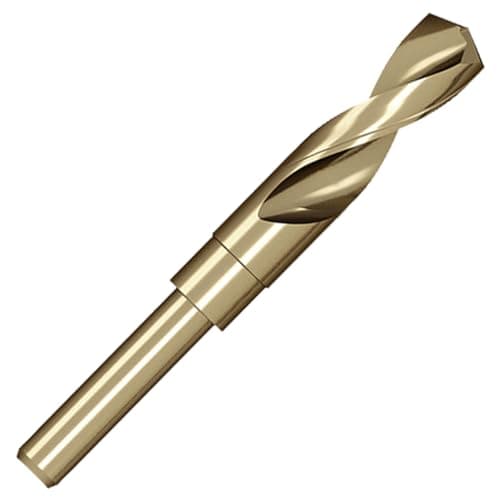Image of Meccion HSS Cobalt Drill Bit 19.5mm Reduced Shank Twist Drill Bit for Metal, Stainless Steel, Aluminium, Wood, Plastic, Non-Ferrous Etc.