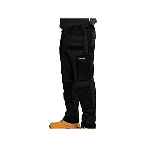 Image of Stanley Clothing Omaha Slim Fit Holster Trousers Black/Grey Waist 30in Leg 31in