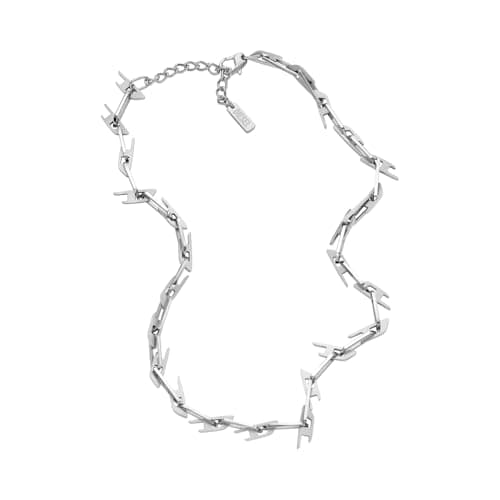 Image of Diesel Men's Stainless Steel with lobster clasp closure Chain necklace