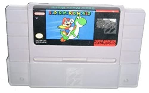 Image of Nintendo SNES Super Mario World Video Game - USED