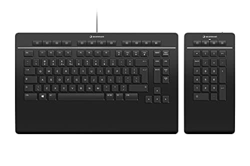 Image of 3Dconnexion Keyboard Pro with Numpad - Keyboard and numeric pad set - USB - QWERTY - UK