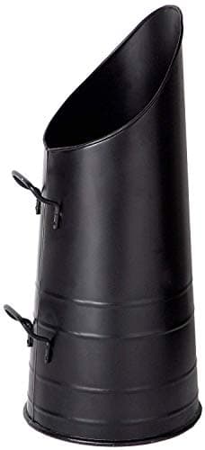Image of 54cm POWDER BLACK IRON COAL HOD SCUTTLE BUCKET