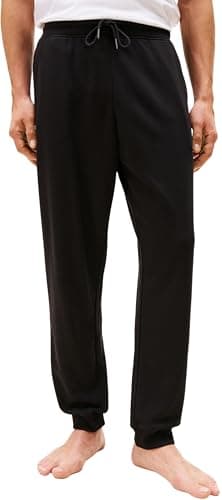 Image of Tommy Hilfiger Men’s Jogging Bottoms with Drawstring, Black (Black), S