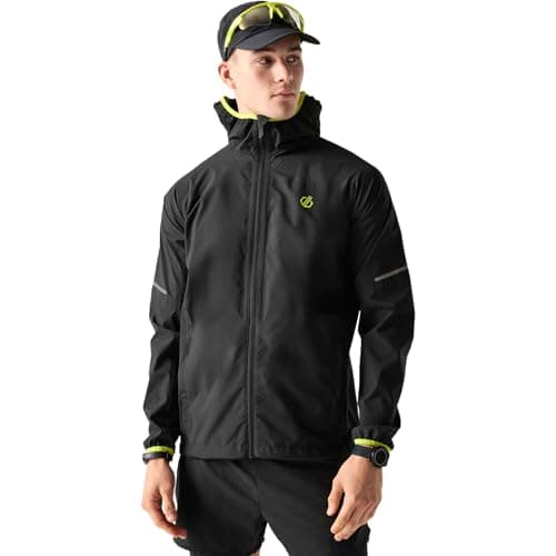 Image of Dare 2b Men's Ultra-Light Hiking Jacket, Waterproof Breathable Windproof Shell Coat