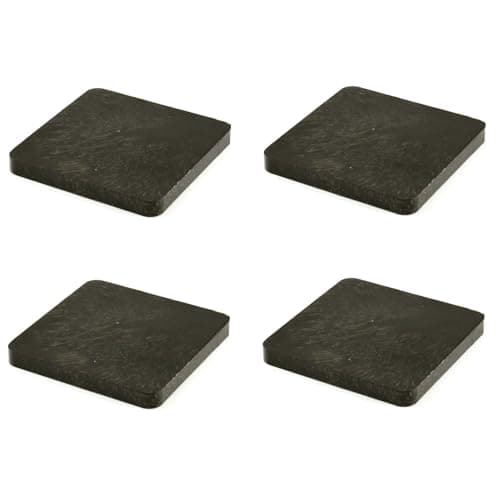 Image of TERF® 70mm X 70mm X 10mm Heavy Duty Plastic Packers Shims Spacers Fender Alignment Shim Flat Plate Square Packing 10mm Thickness - Pack of 4
