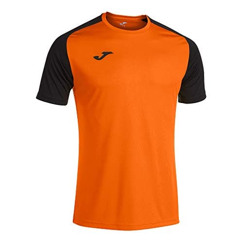 Image of Joma Men's Short Sleeve T-Shirt - 7XS - 2XL - Academy IV Orange Black