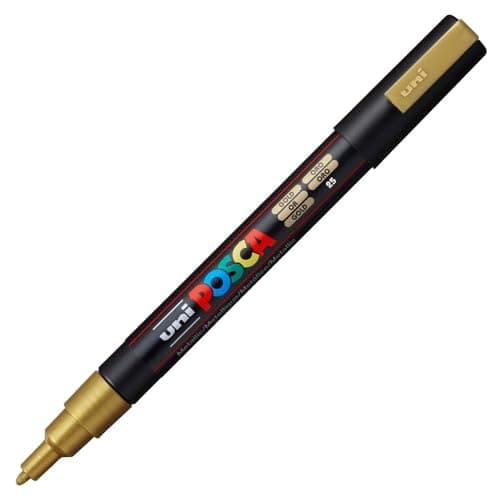 Image of Posca PC-3M Marker Pen - Gold