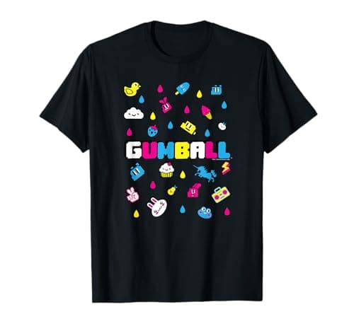 Image of The Amazing World of Gumball Fun Drops T-Shirt